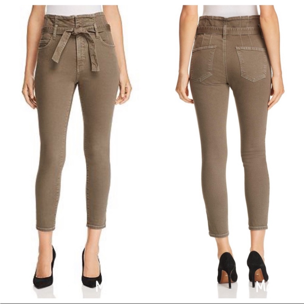 Current/Elliott Corset Stiletto Jeans